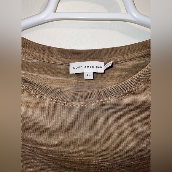 Good American mesh cropped tee - Picture 4 of 8